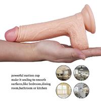 Censan 19CM Ten Rengi Vantuzlu Dildo