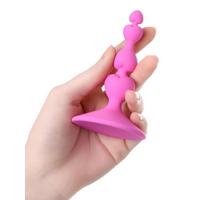 Censan Loverty Anal Plug Pembe 8 cm