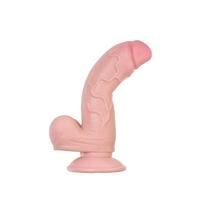 Censan My Babe Kıkırdaklı Deri Katmanlı My Honey 18 cm Dildo