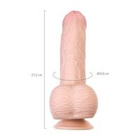 Censan My Babe Kıkırdaklı Deri Katmanlı My Sweety  21,5 cm Dildo