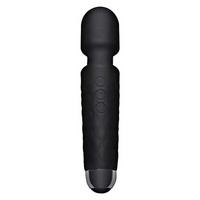 Female Wand Massager Şarjlı Vibratör - Siyah